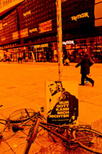 Alexanderplatz, Berlin-Mitte, scenery in front of department store Alexanderplatz, Berlin-Mitte, scenery in front of department store